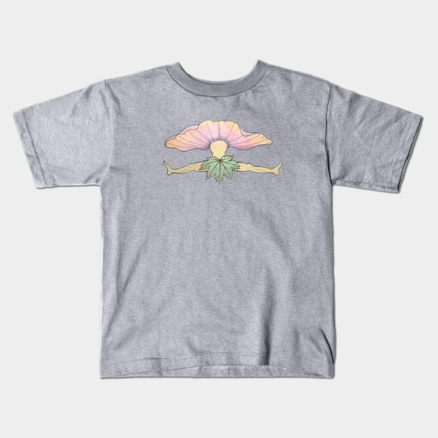 Fungi Faerie Kids T-Shirt by wideyedoe